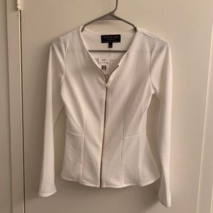Vanity Professional Jacket, White, Small